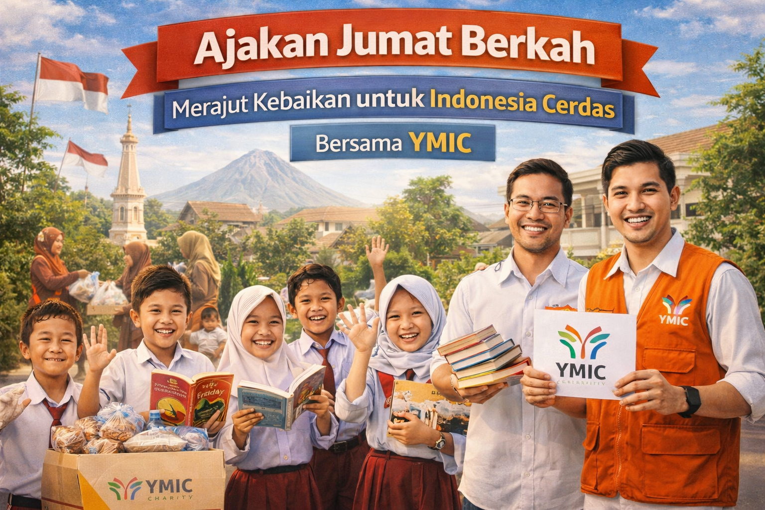 Ajakan Jumat Berkah: Merajut Kebaikan untuk Indonesia Cerdas Bersama YMIC