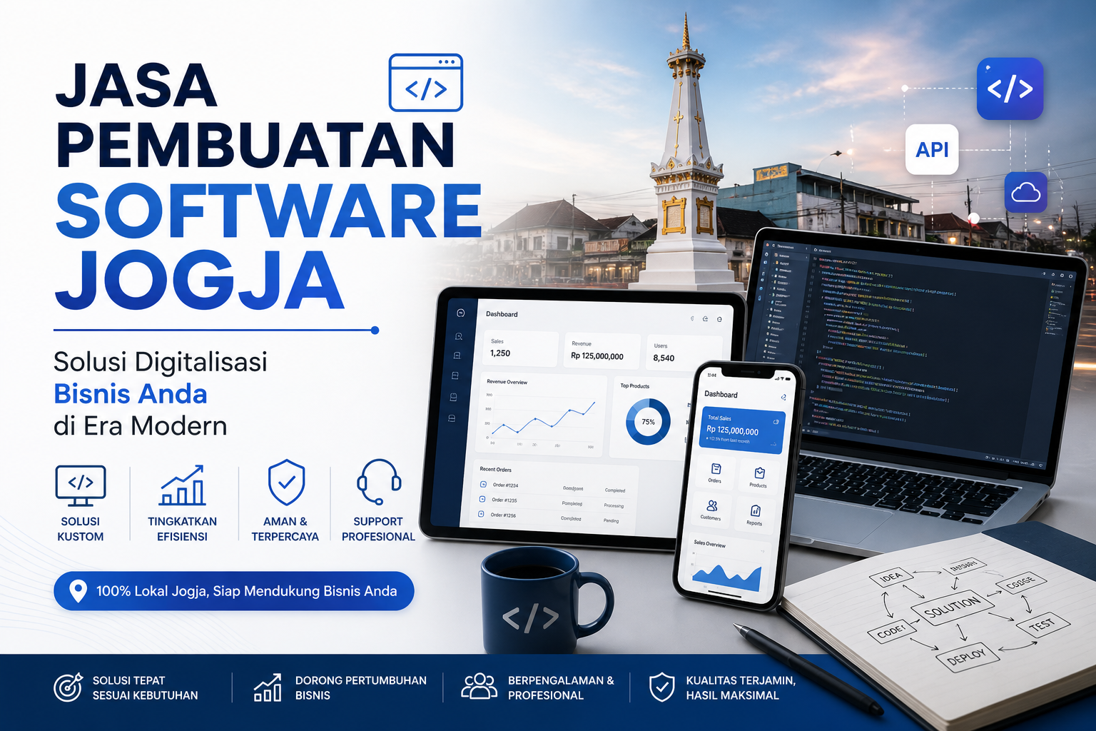 Jasa Pembuatan Software Jogja: Solusi Digitalisasi Bisnis Anda di Era Modern