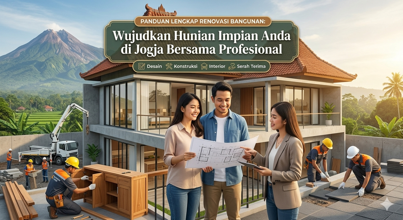 Panduan Lengkap Renovasi Bangunan: Wujudkan Hunian Impian Anda di Jogja Bersama Profesional